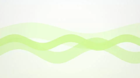 Translucent ribbon curves drift horizontally in a seamless loop 動画素材 340957712
