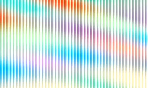 Translucent ripples melt through fluted layers minimal soft pastel gradient Stock Illustration