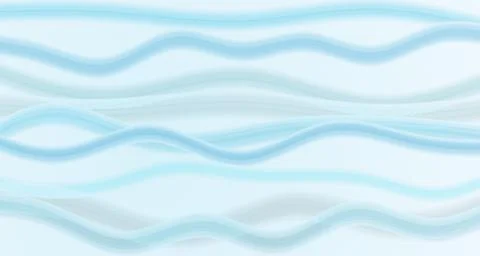Translucent Silk Ribbon Waves Drifting Lightly Against Soft Background Stock Illustration