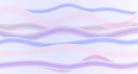 Translucent Silk Ribbon Waves Serenity Stock Illustration