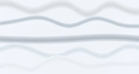 Translucent Silk Ribbons Flowing Against Chrome Background Stock Illustration