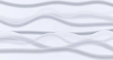 Translucent Silk Ribbons Flowing Gracefully Against Light Background Stock Illustration
