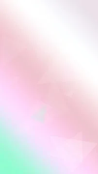 Translucent triangular facets fade into a dreamy pink pastel gradient with .. Stock Illustration