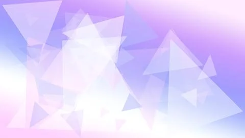 Translucent triangular shapes create a smooth purple-blue gradient backgrou.. Stock Illustration