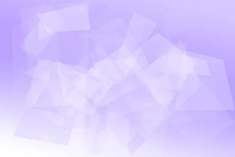 Translucent triangular shapes drift across a soothing lavender field, deliv.. Stock Illustration