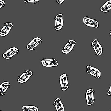 Transmission car vector seamless pattern イラスト素材