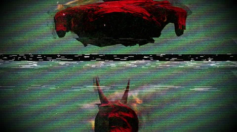 Transmission from hell devil Stock Footage 44315970