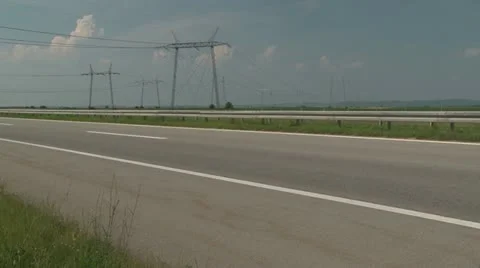Transmission line Video stock 21643204