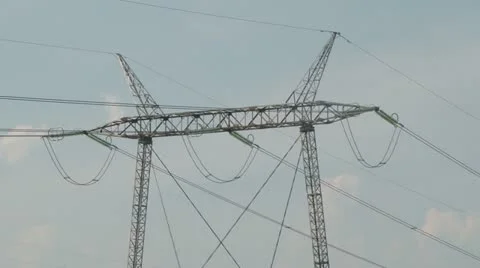 Transmission line Video stock 21643511