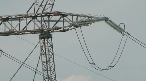 Transmission line Video stock 21643588