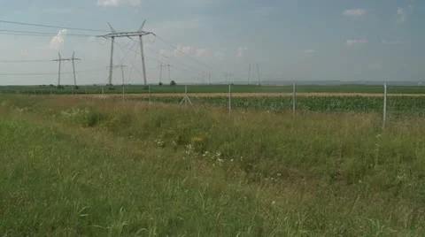 Transmission line 스톡 동영상 21655518