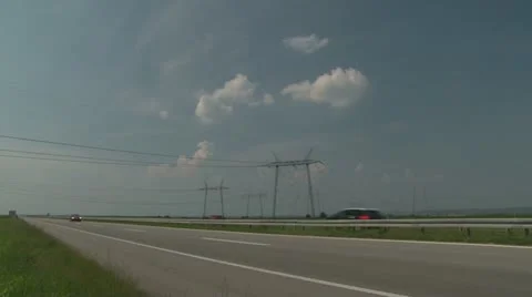 Transmission line Video stock 21659129