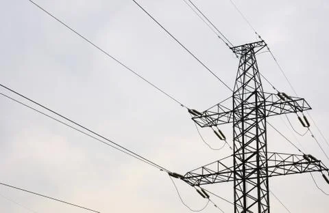 Transmission line Stock Photos