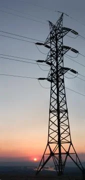 Transmission line 스톡 사진