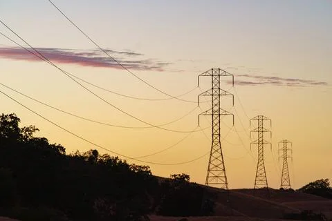 Transmission Lines Foto stock