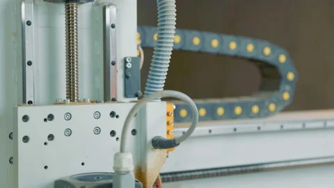 Transmission of motion on the machine Stock Footage 167043610