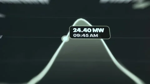 Transmission Network Route Display Stock Footage 339565706