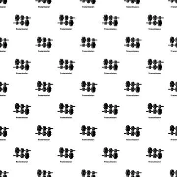 Transmission pattern seamless Illustrazione stock
