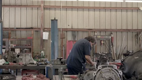 Transmission Shop Stock Footage 88159046