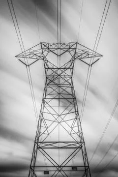 Transmission Tower Foto stock