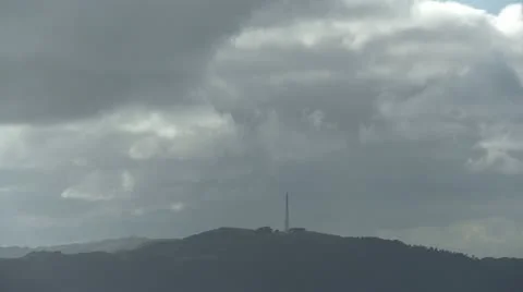 Transmission tower timelapse Stock Footage 10861742