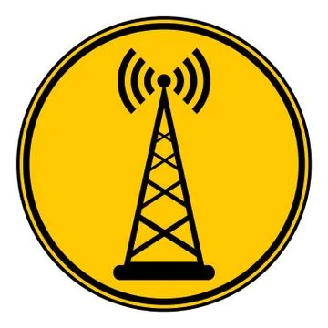 Transmitter button. Stock Illustration
