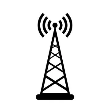 Transmitter icon Stock Illustration