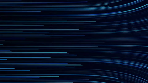 Transmitting large data through the network at high speed Stock Footage 343809813