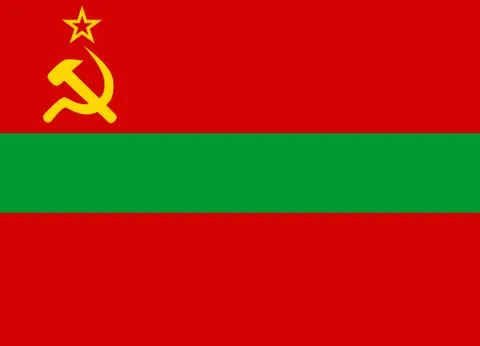Transnistria flag vector Stock Illustration