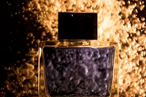 Transparency container in water Stock-Fotos