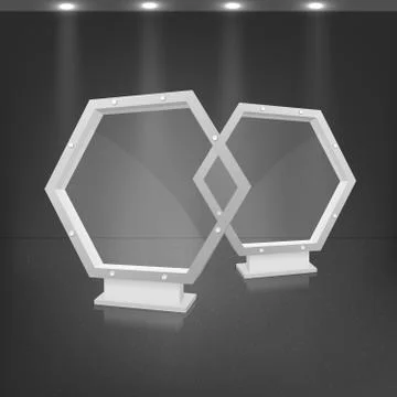 Transparency lightbox Stock Illustration