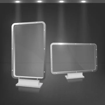 Transparency lightbox Stock Illustration