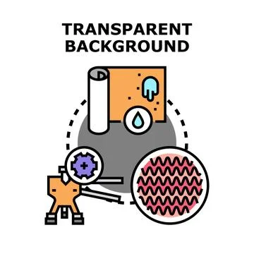 Transparent background concept for digital image editing Illustrazione stock