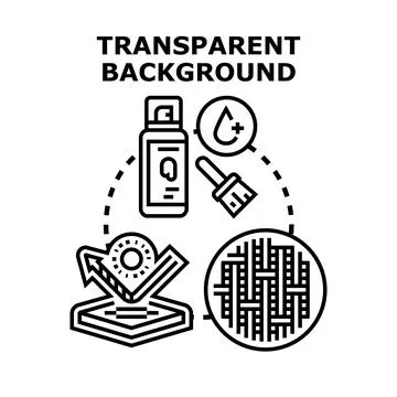 Transparent background concept with layering and texture イラスト素材
