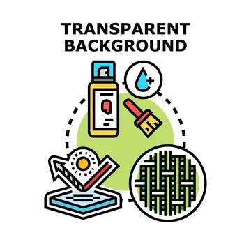 Transparent background concept with layering and texture Stock Illustration