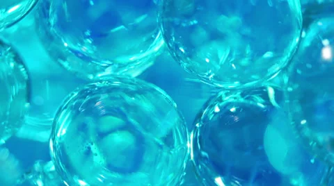 Transparent balls Stock Footage 38691043
