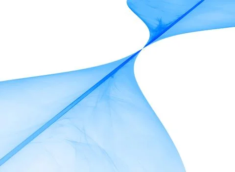 Transparent blue shape Stock Illustration