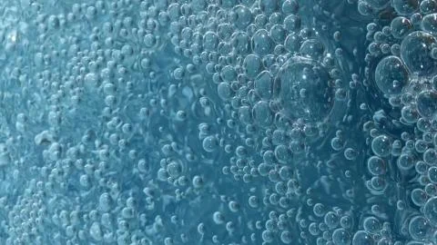 Transparent Bubbles Abstract Background Foto stock