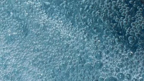 Transparent Bubbles Abstract Background Foto stock