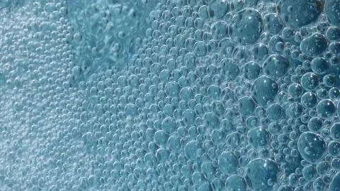 Transparent Bubbles Abstract Background Foto stock