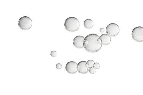 Transparent bubbles Stock Photos