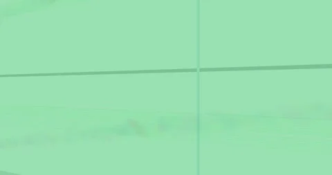 Transparent canvas appearing, gray diagonal bands and cyan guides sliding, Vídeo Stock 327338145