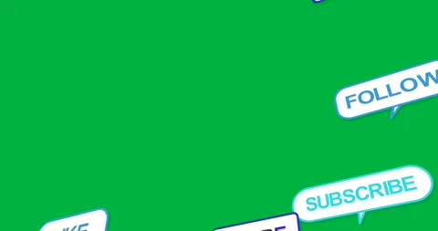 From transparent canvas CTA bubbles entering, sliding and settling into cluster Video stock 327352861