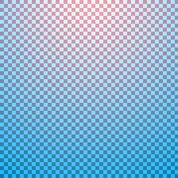 Transparent Checker Board Square Grid Line Blue And Pink Background Stock Illustration