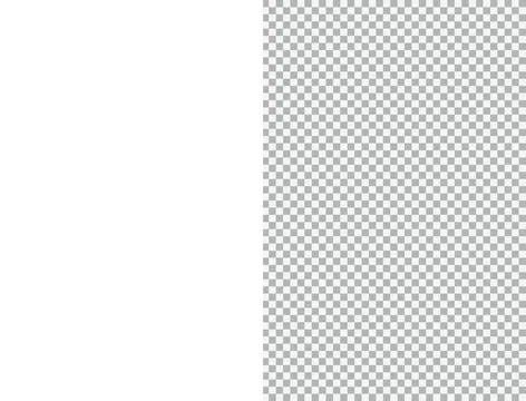 Transparent checkerboard pattern on white background for design editing Illustration