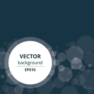 Transparent Circles Abstract Background Stock Illustration