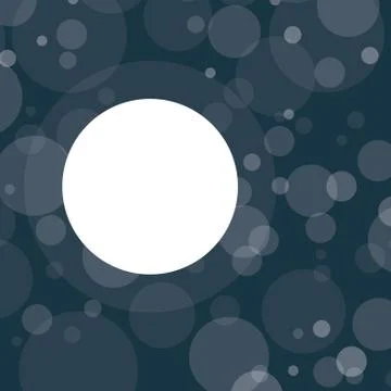 Transparent Circles Abstract Background Stock Illustration