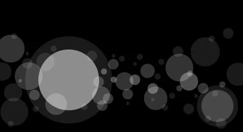 Transparent Circles Overlay Background Stock Illustration