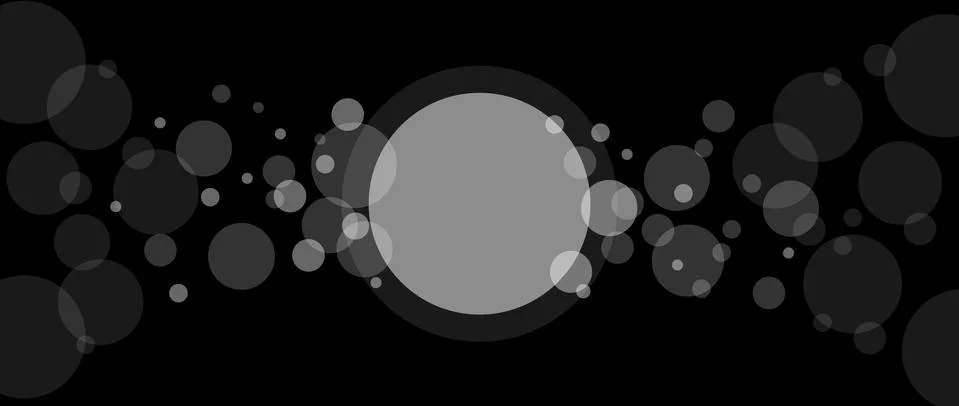 Transparent Circles Overlay Background Stock-Illustration