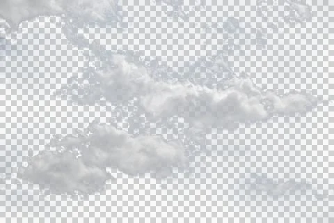 Transparent Clouds #12 Stock Photos